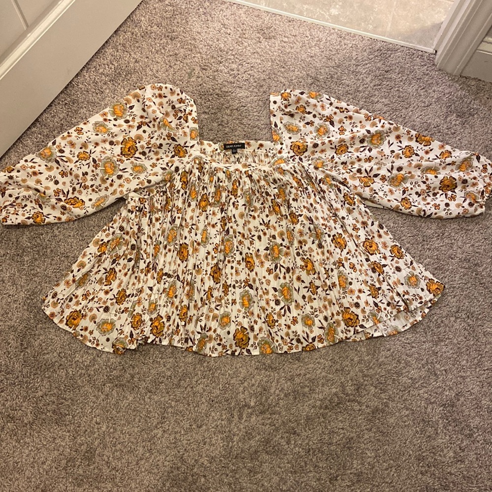 Dear John bohemian floral blouse, Large